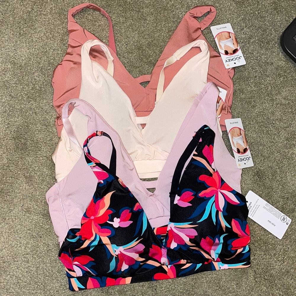 Pack of 4 Bralettes